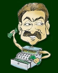 Caricature of Nick Sidoti